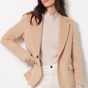 O.P.T. Lawrence Blazer jacket NWOT camel color size XS